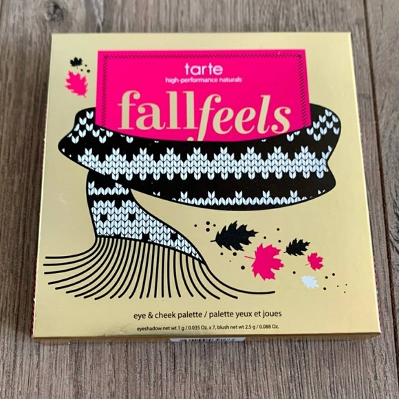 ♡ 3 / $25 ❤️ Host Pick!! Tarte cosmetics fall feels eye & cheek palette - Picture 5 of 6